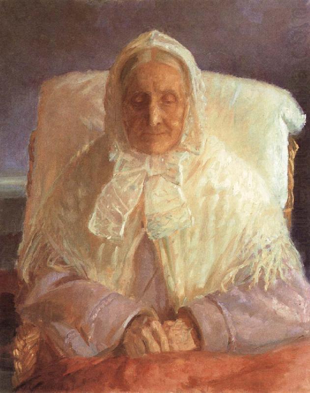 Anna Ancher The Artist-s mother,Anna Hedvig Brondum china oil painting image